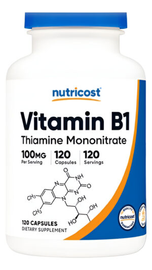 Vitamina B1 Thiamin 100mg 120ca