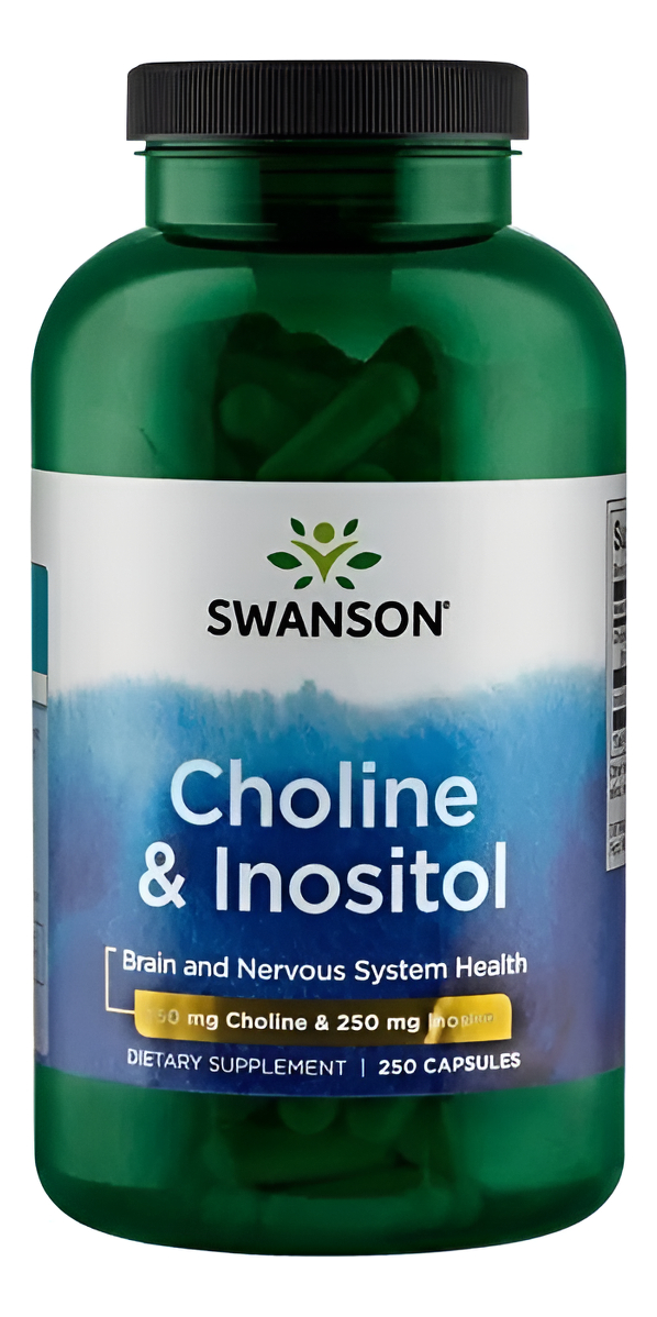Choline & Inositol Frasco Ahorro 250 Capsulas De 500mg De Sw