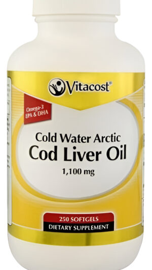 Cod Liver Oil Aceite De Higado De Bacalao 250 Soft 1100mg