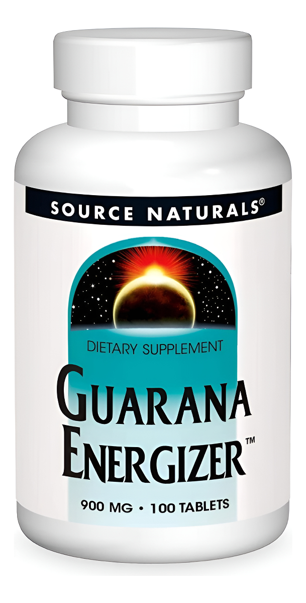 Guarana 900 Mg Source Naturals