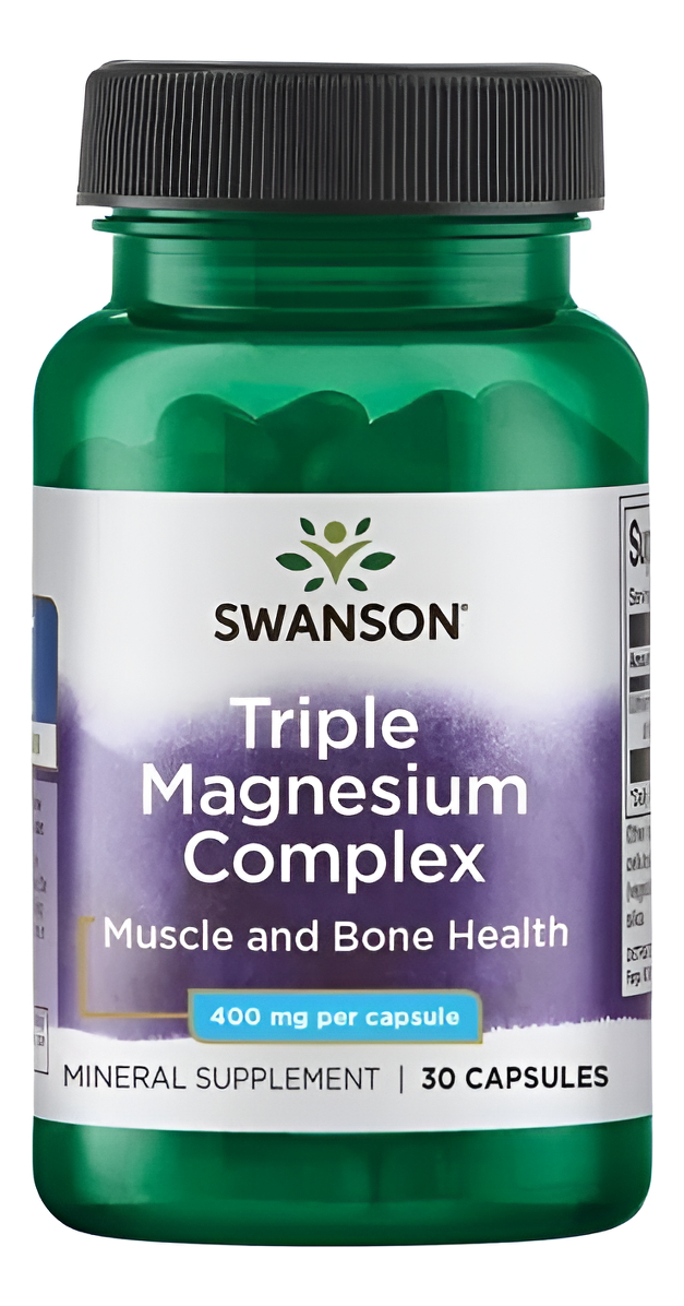 Triple Magnesium Complex30 Caps 400mg De Swanson