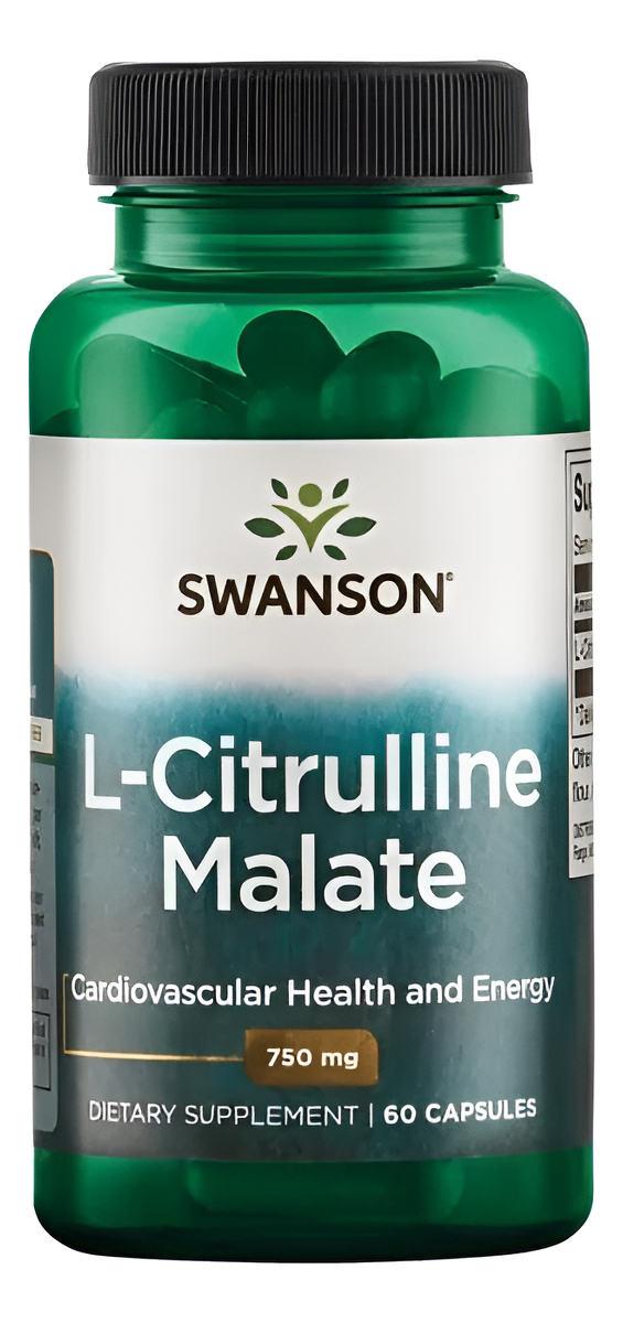 L Citrulline Malate Complex 60 Caps 750mg Nitric Oxide De Sw