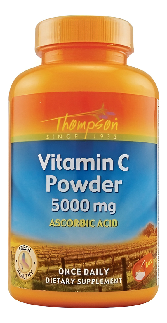 Vitamin C Polvo 5000mg 8oz 4uni
