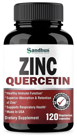 Zinc + Quercetina 120 Capsulas