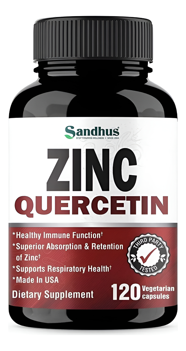 Zinc + Quercetina 120 Capsulas