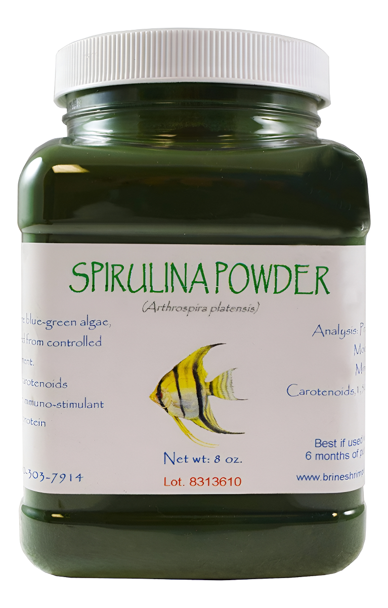 Espirulina En Polvo 8oz Brine