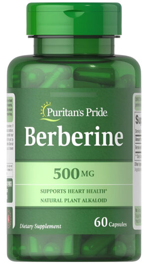 Berberina 500mg Puritans 60 Cap