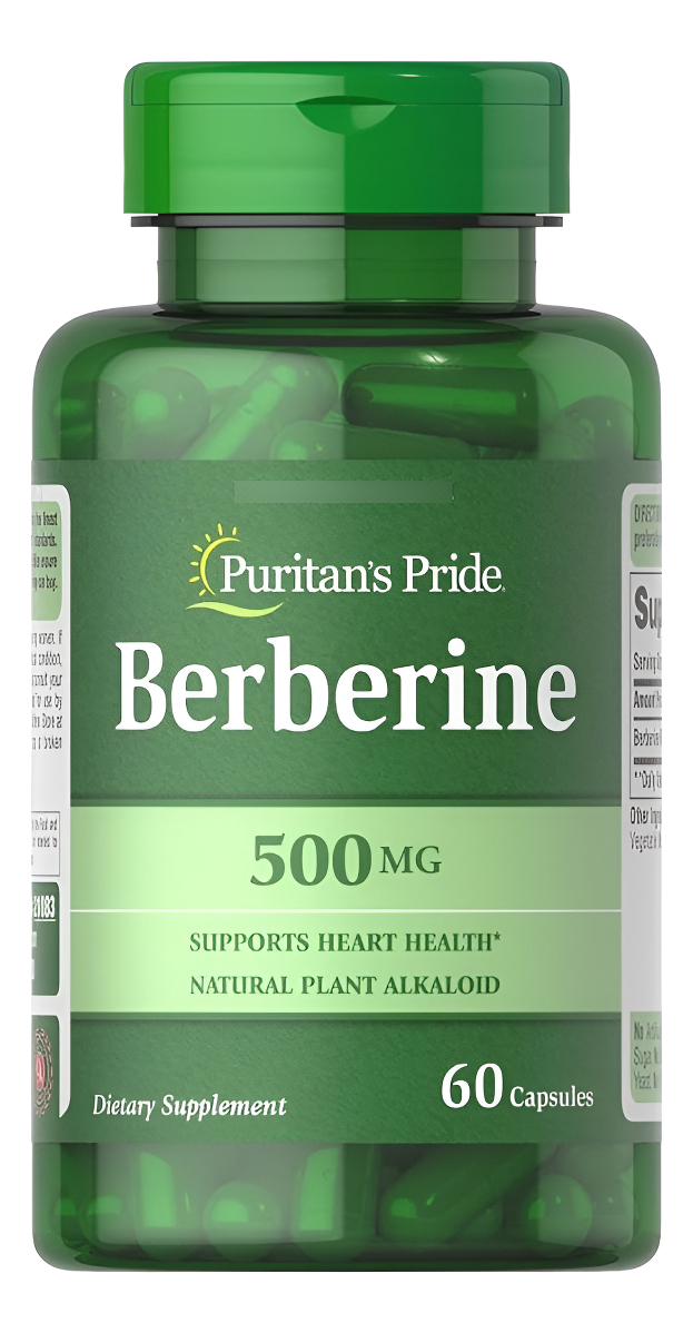 Berberina 500mg Puritans 60 Cap