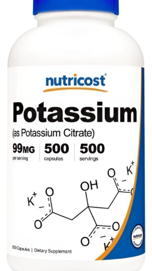 Citrato De Potasio 99 Mg - 500u