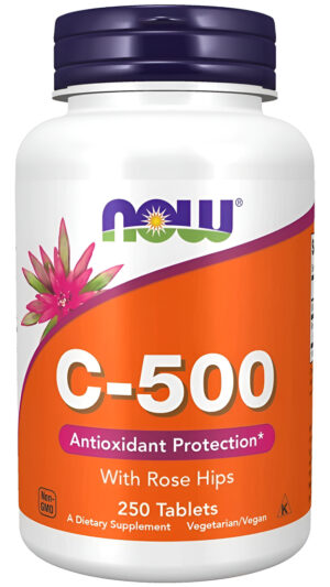 Vitamina C 500mg 250tabs Now