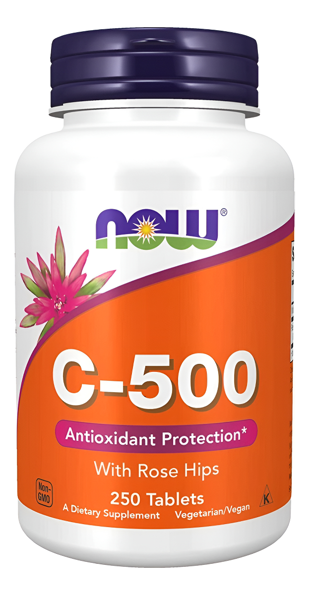 Vitamina C 500mg 250tabs Now