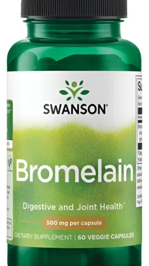 Bromelina De Potencia Máxima 60