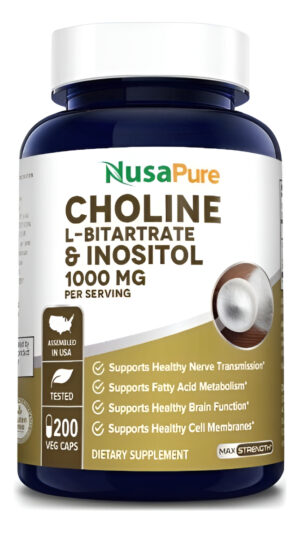 Colina E Inositol 1000mg - 200u
