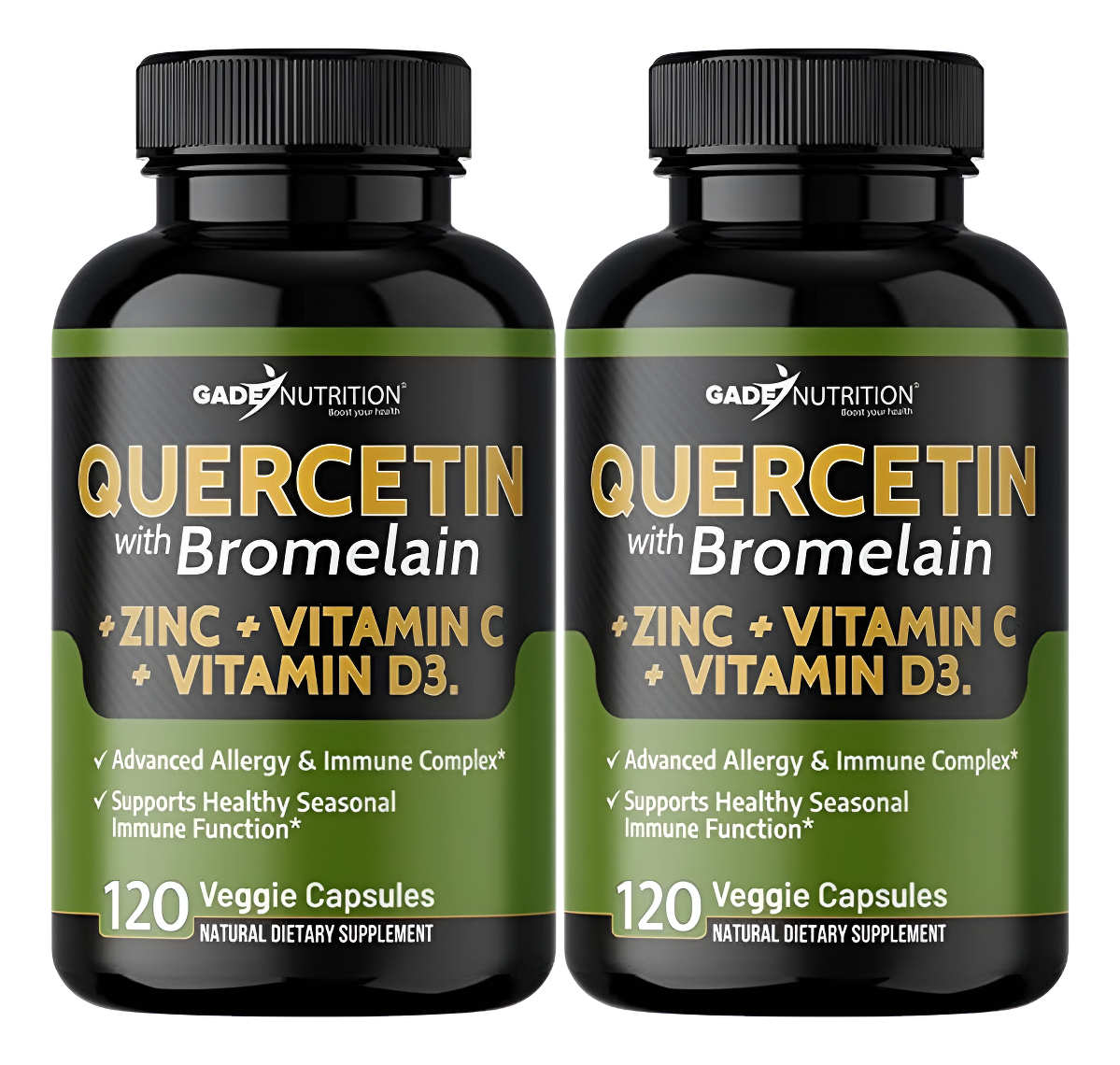 Quercetina 120 Cápsulas Pack 2