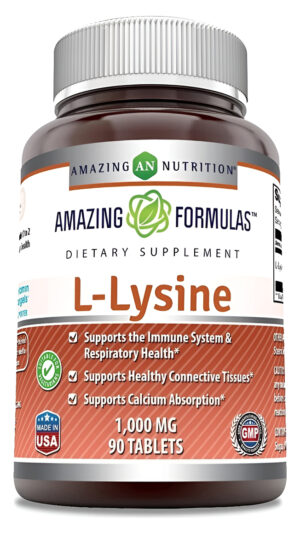 L-lisina 1000mg Amazing Formula
