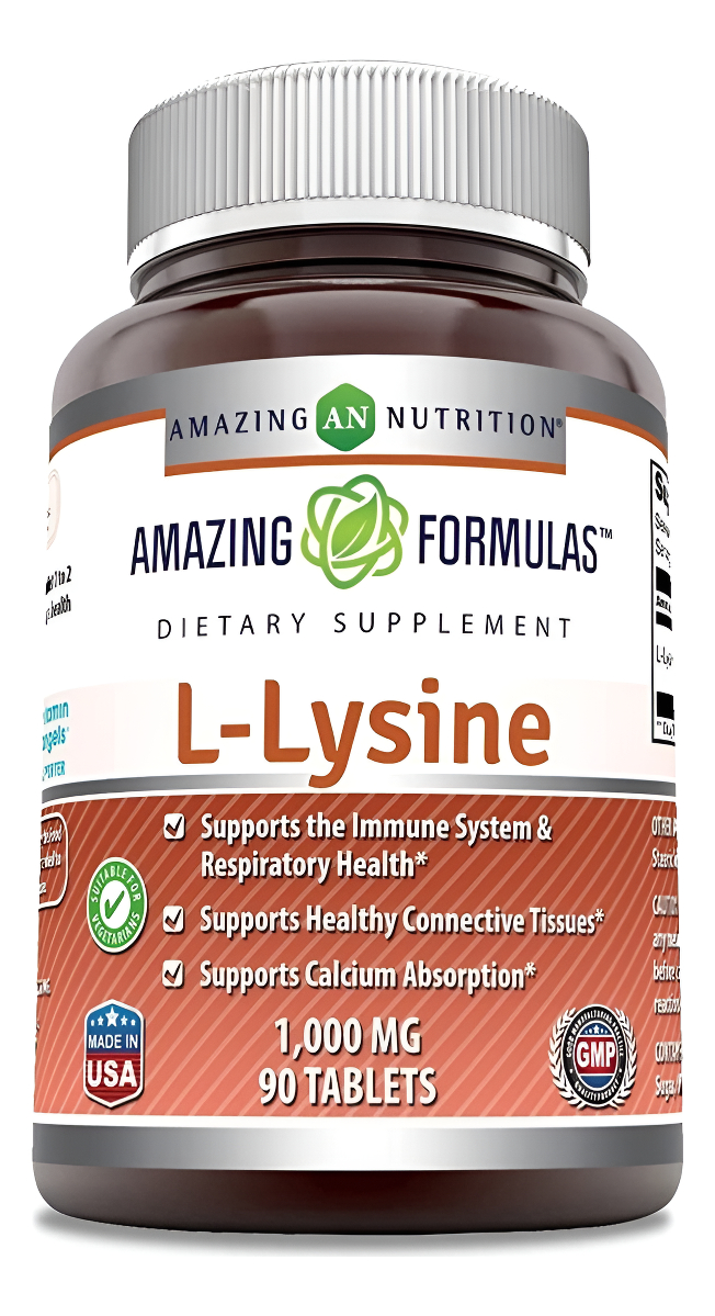 L-lisina 1000mg Amazing Formula