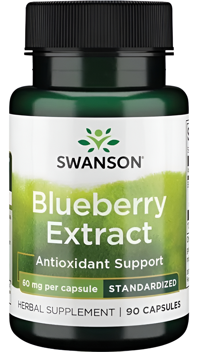 Extracto De Arándano Estandarizado 60mg 90 Caps Antioxidante