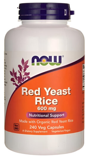 Arroz De Levadura Roja 600 Mg 240 Veg Caps De Now Foods