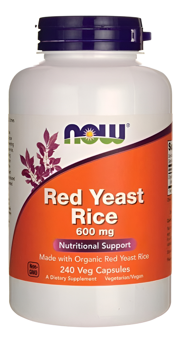 Arroz De Levadura Roja 600 Mg 240 Veg Caps De Now Foods