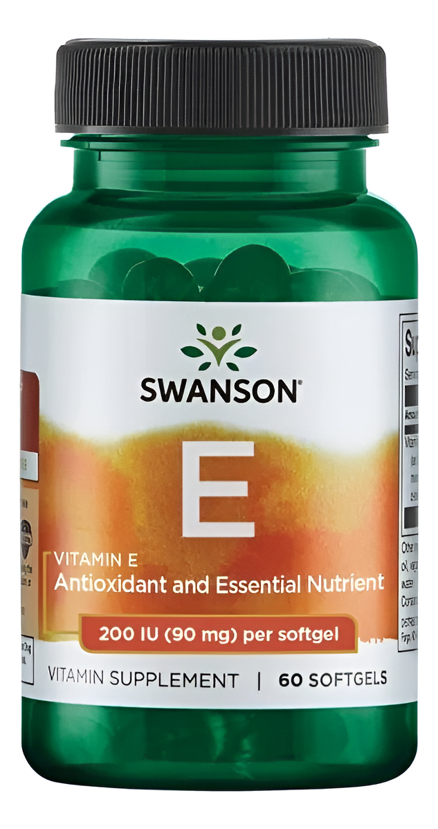 Vitamina E Antioxidante 200 Iu 90 Mg 60 Softgels