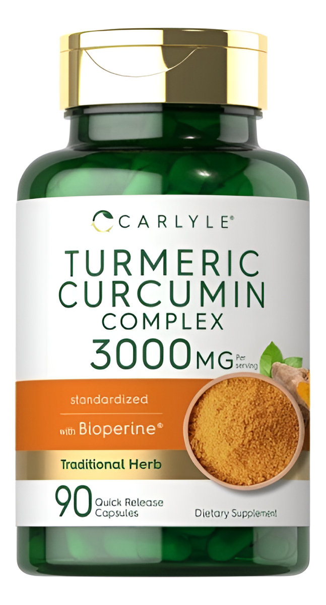 Curcumina De Cúrcuma +bioperina