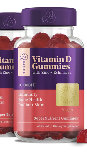 Vitamina D3 10000iu 60gum Dakot