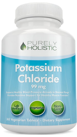 Potasio 365 Cap 99 Mg Purely