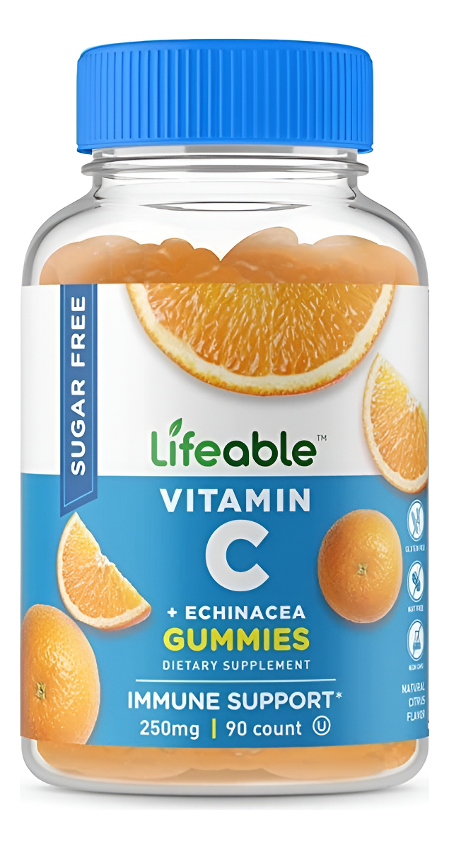 90 Gomas De Vitamina C Lifeable