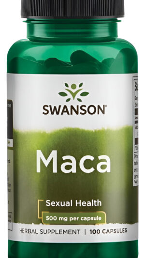Maca 100 Caps 500 Mg De Swanson