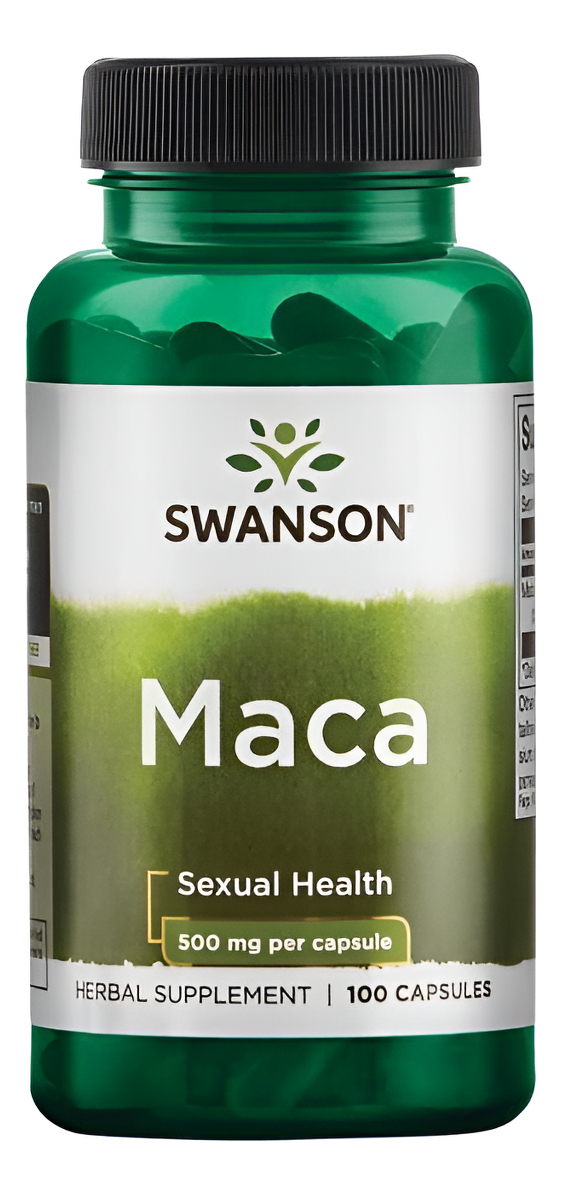 Maca 100 Caps 500 Mg De Swanson