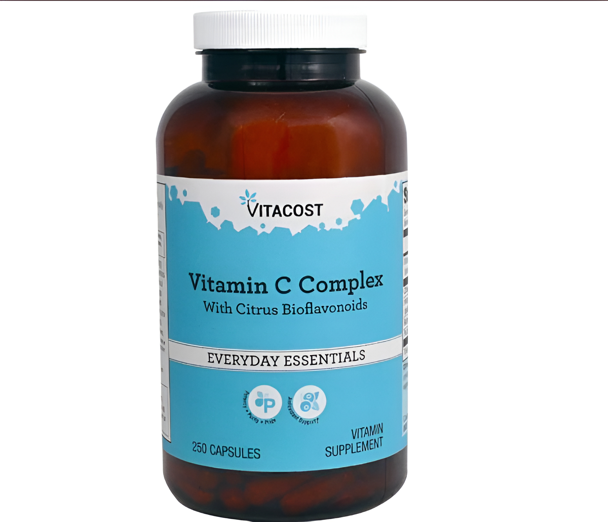 Complejo Vitamina C 250 Capsulas Con Bioflavonoides Cítricos