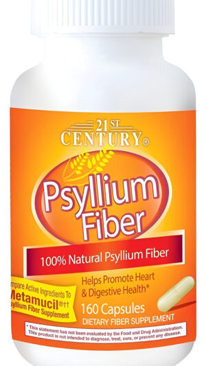 Psyllium 160 Caps 21st Century