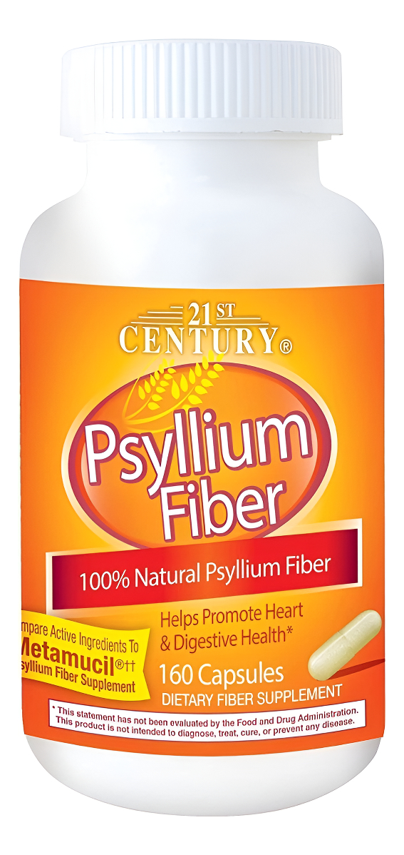 Psyllium 160 Caps 21st Century