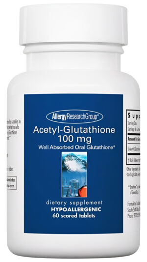 Acetil Glutation 100 Mg 60 Tab