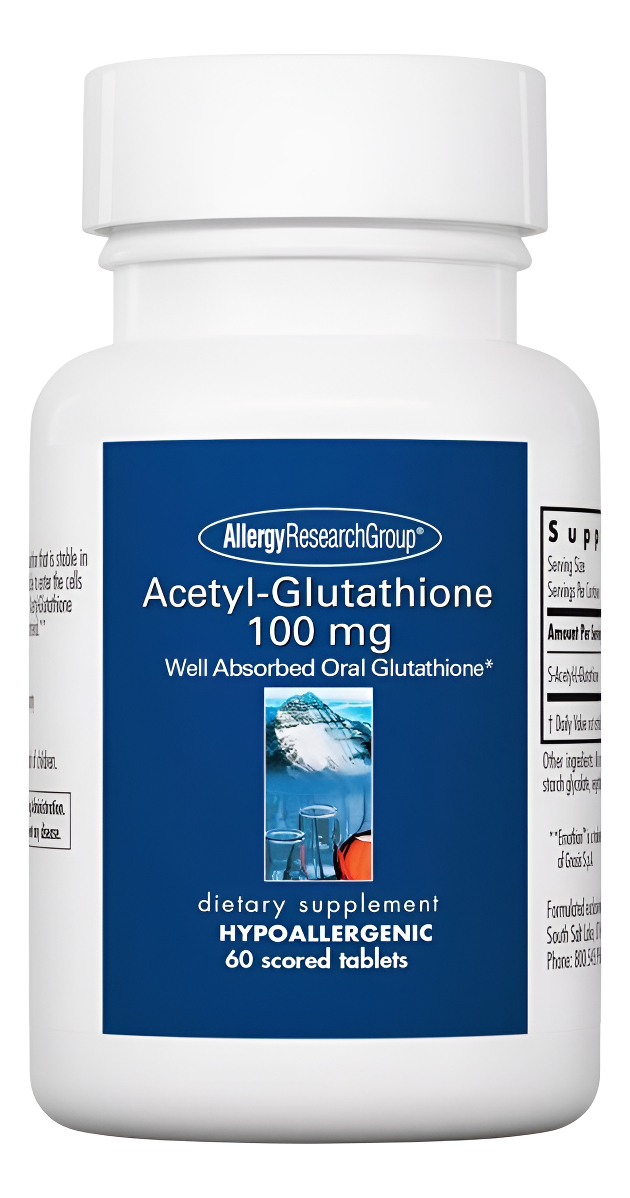 Acetil Glutation 100 Mg 60 Tab