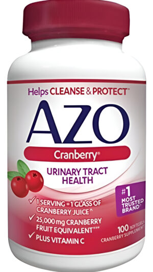 Azo Cranberry 100 Softgels - Aránd