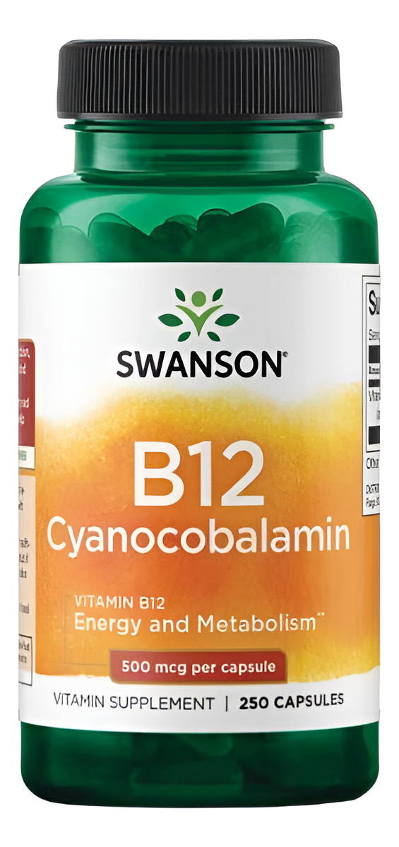 Vitamina B12 500mcg 250cap