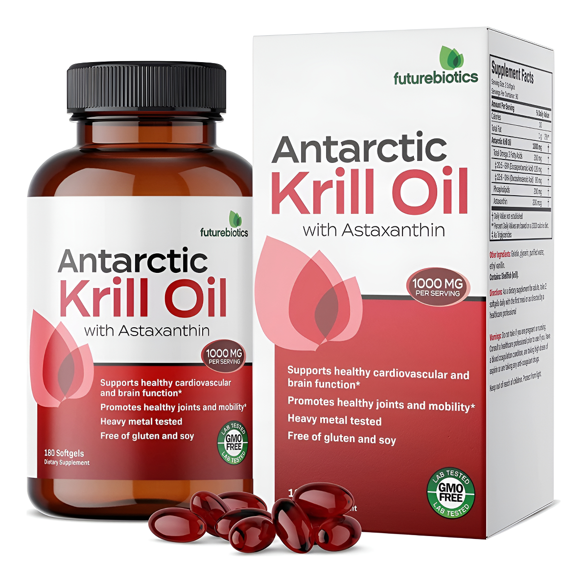 Aceite Krill 1000mg Futurebioti