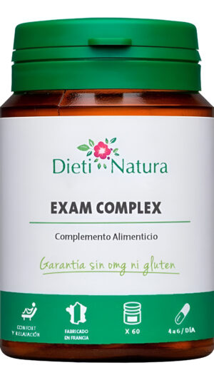 Exam Complex 60caps Estimula La Memoria Preparacion Examenes