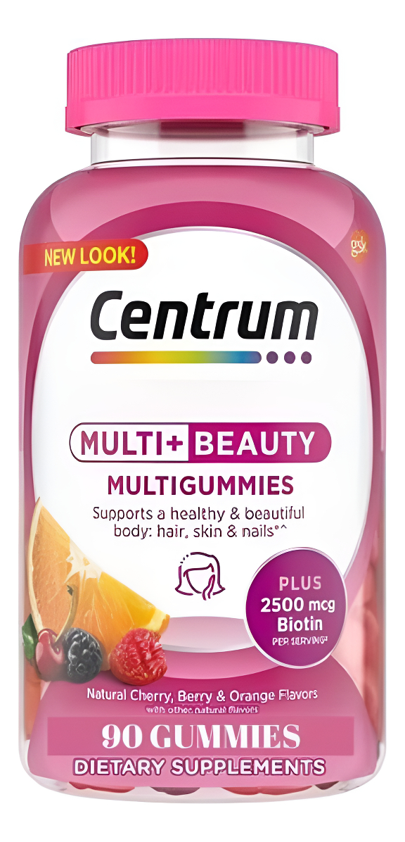 Centrum Multigummies Multi + Beauty - 90 Gummies