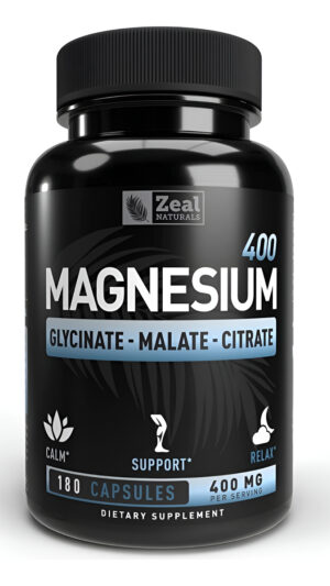 Citrato De Magnesio 400mg Zeal