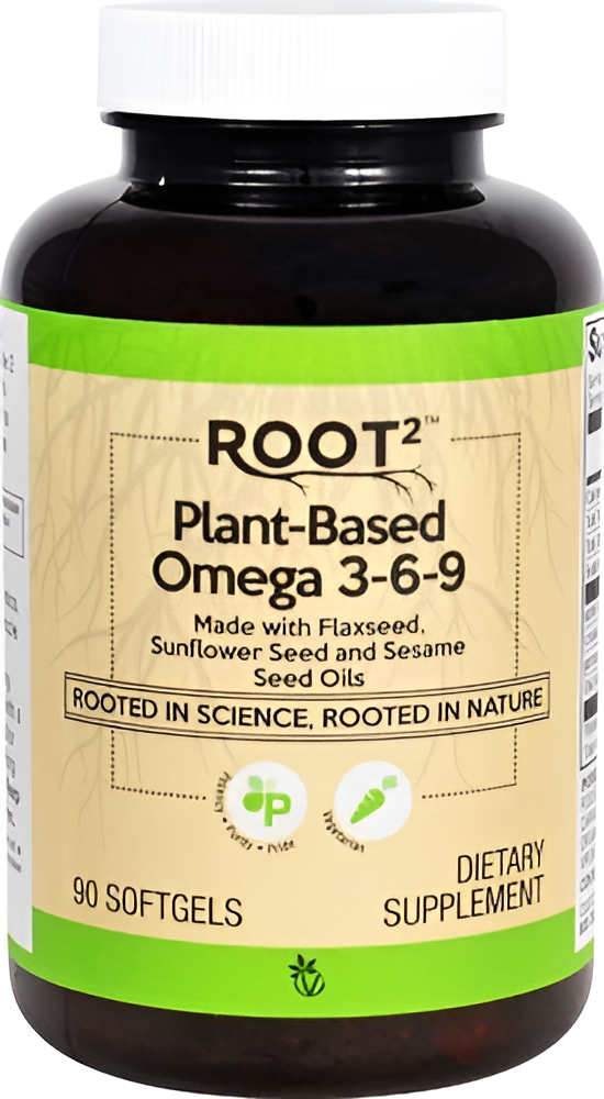 Omega 3-6-9 / 90 Cápsulas Blandas Vegetarianas Roots2