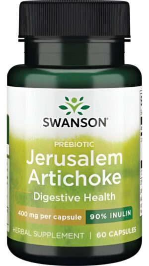 Alcachofa Jerusalén Prebiotica 90% Inulina 400mg 60cáps