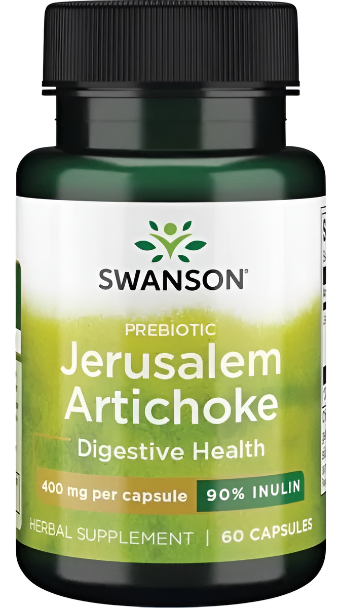 Alcachofa Jerusalén Prebiotica 90% Inulina 400mg 60cáps