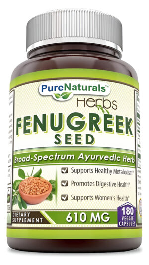 Fenogreco 610mg - Pure Naturals