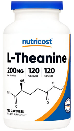 Nutricost L-theanine 200mg 120c
