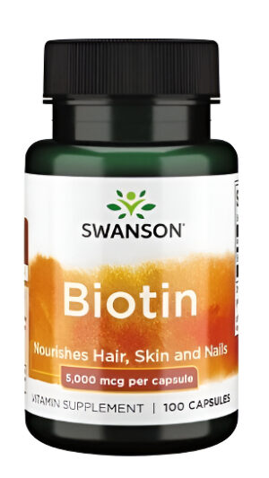 Biotina+ Vitamina D3+ B6 Piridoxina En Cápsulas Swanson