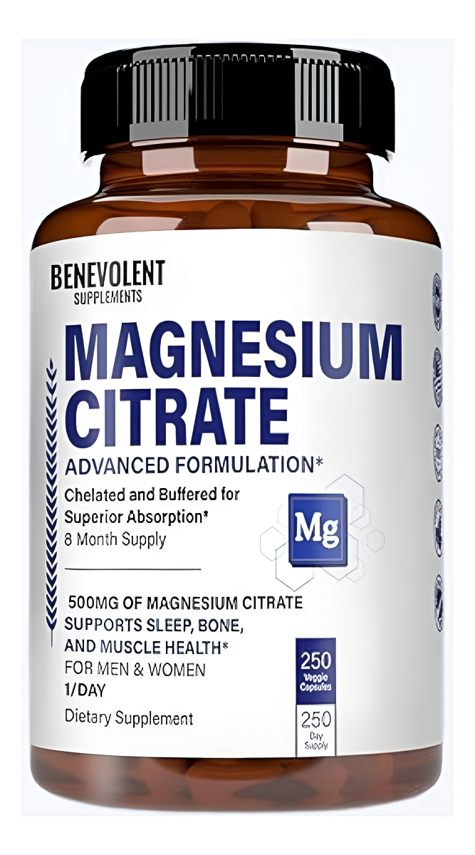 Citrato De Magnesio 500 Mg