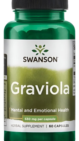 Graviola 60 Caps- 530mg Salud Emocional Y Mental Swason