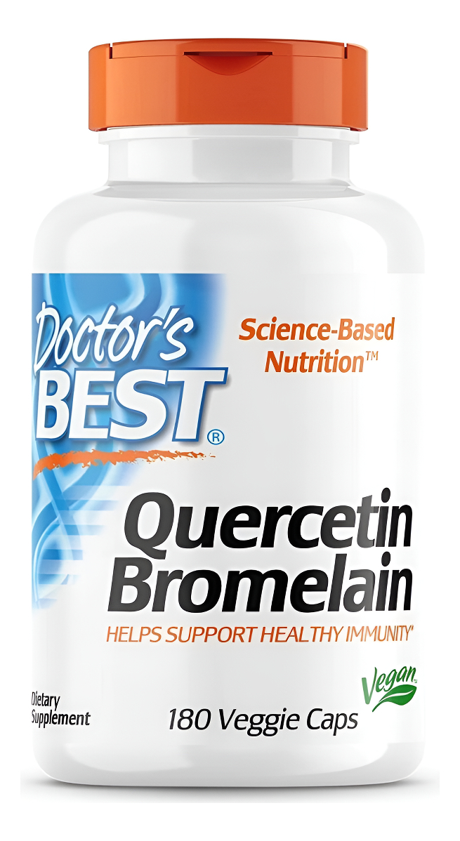 Quercetina + Bromelina 180 Caps